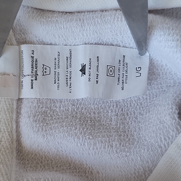 PREMIUM hoodie pullover size L/G tie dye pink white - Picture 9 of 16